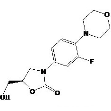 (5R) - 3- (3 - fluoro - 4- (4 - morfolinil) fenil) - 5 - hidroximetil - 2 - oxazolidiona Nº CAS 168828 - 82 - 8